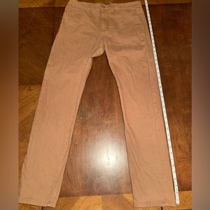 Mens’ Fire & Rain Slim Fit Khaki Pants (Size: 34x32)